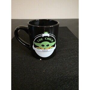 Silver Buffalo Star Wars  Child Mandalorian Grogu Ceramic 14oz 2020 small chip